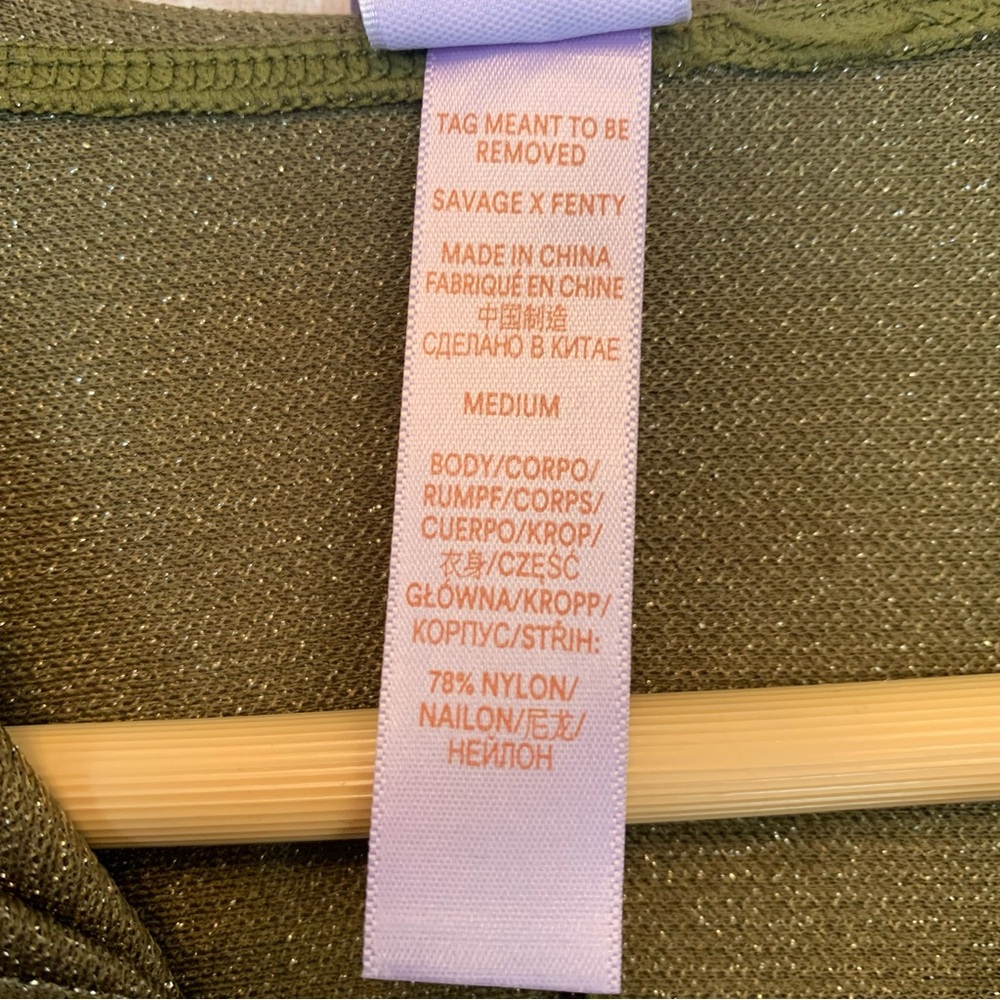 Savage X Fenty Sleep & Shine Hooded Onesie - Picture 9 of 10